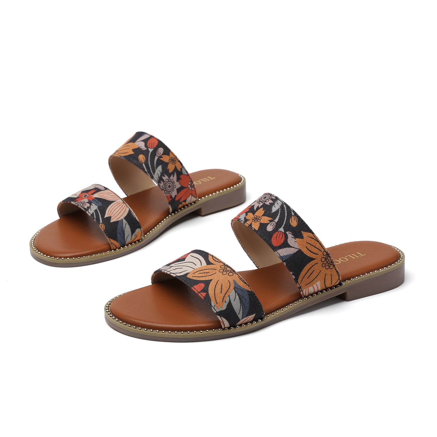 TILOCOW WOMEN FLORAL SANDALS