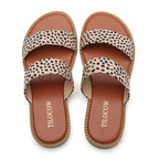 TILOCOW WOMEN LEOPAED SANDALS