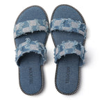 TILOCOW WOMEN BLUE SANDALS