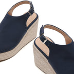 TILOCOW WOMEN  NAVY BLUE WEDGE ESPAADRILLES