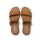TILOCOW WOMEN LIGHT BROWN SANDALS