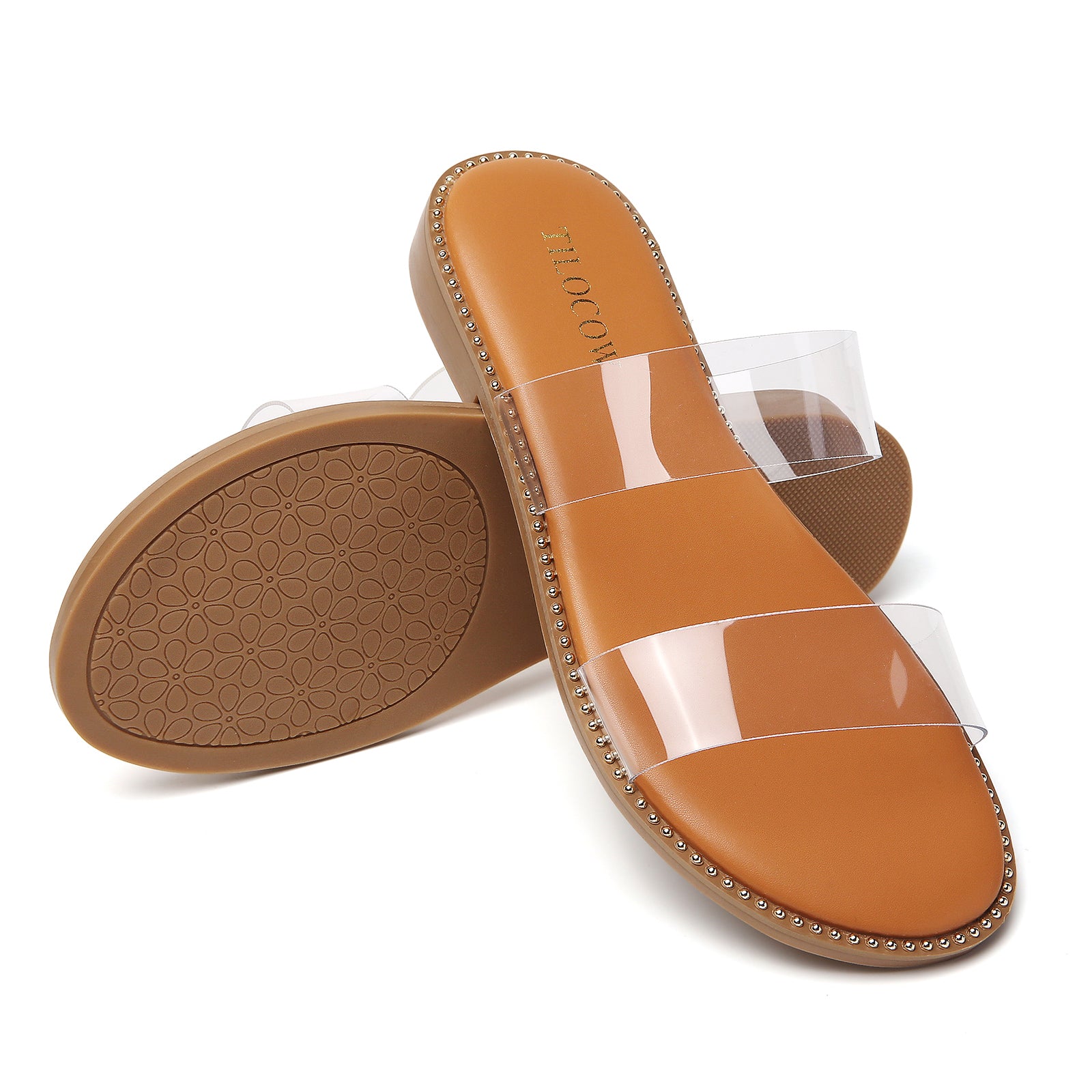TILOCOW WOMEN TRANSPARENT SANDALS