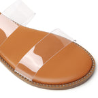 TILOCOW WOMEN TRANSPARENT SANDALS