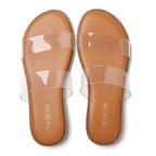 TILOCOW WOMEN TRANSPARENT SANDALS
