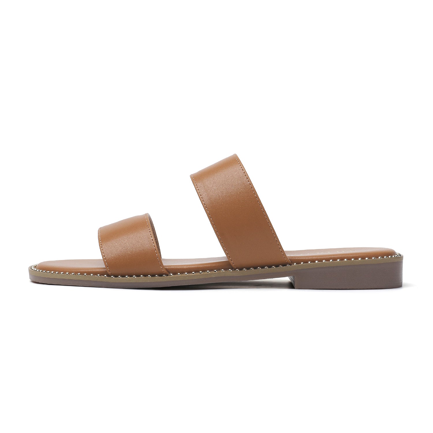 TILOCOW WOMEN LIGHT BROWN SANDALS