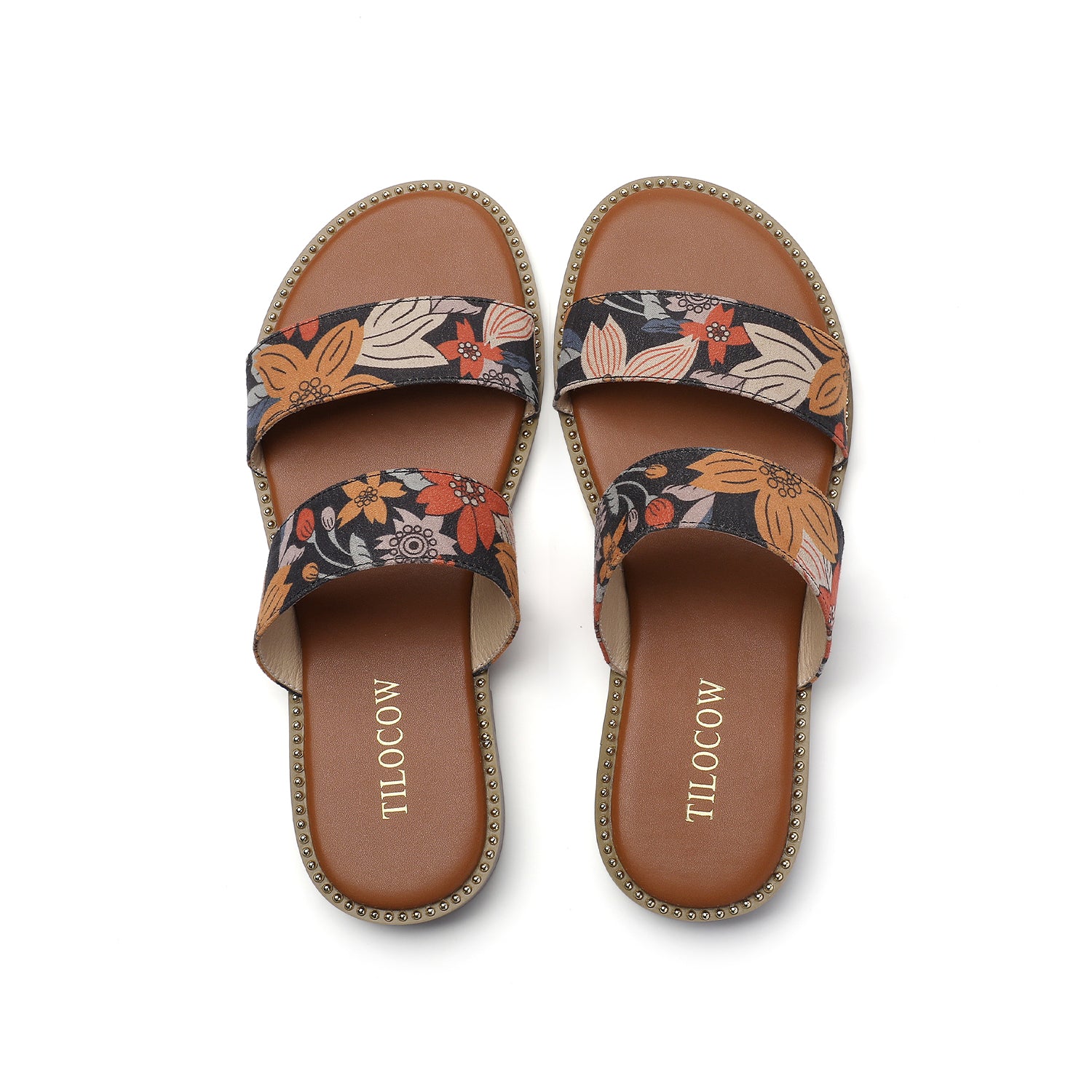 TILOCOW WOMEN FLORAL SANDALS