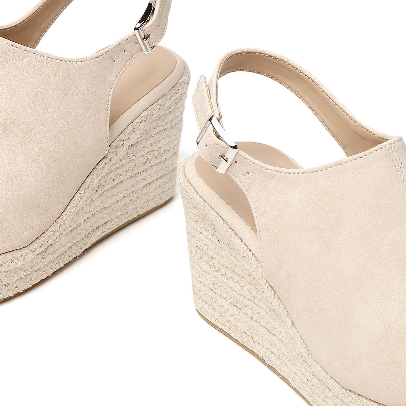 TILOCOW WOMEN BEIGE WEDGE ESPAADRILLES